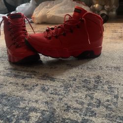 chili red jordan 9s