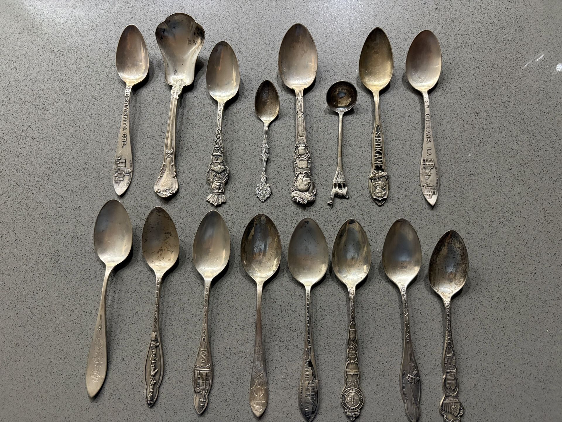 Sterling Silver Spoon Collection Will Sell Separately