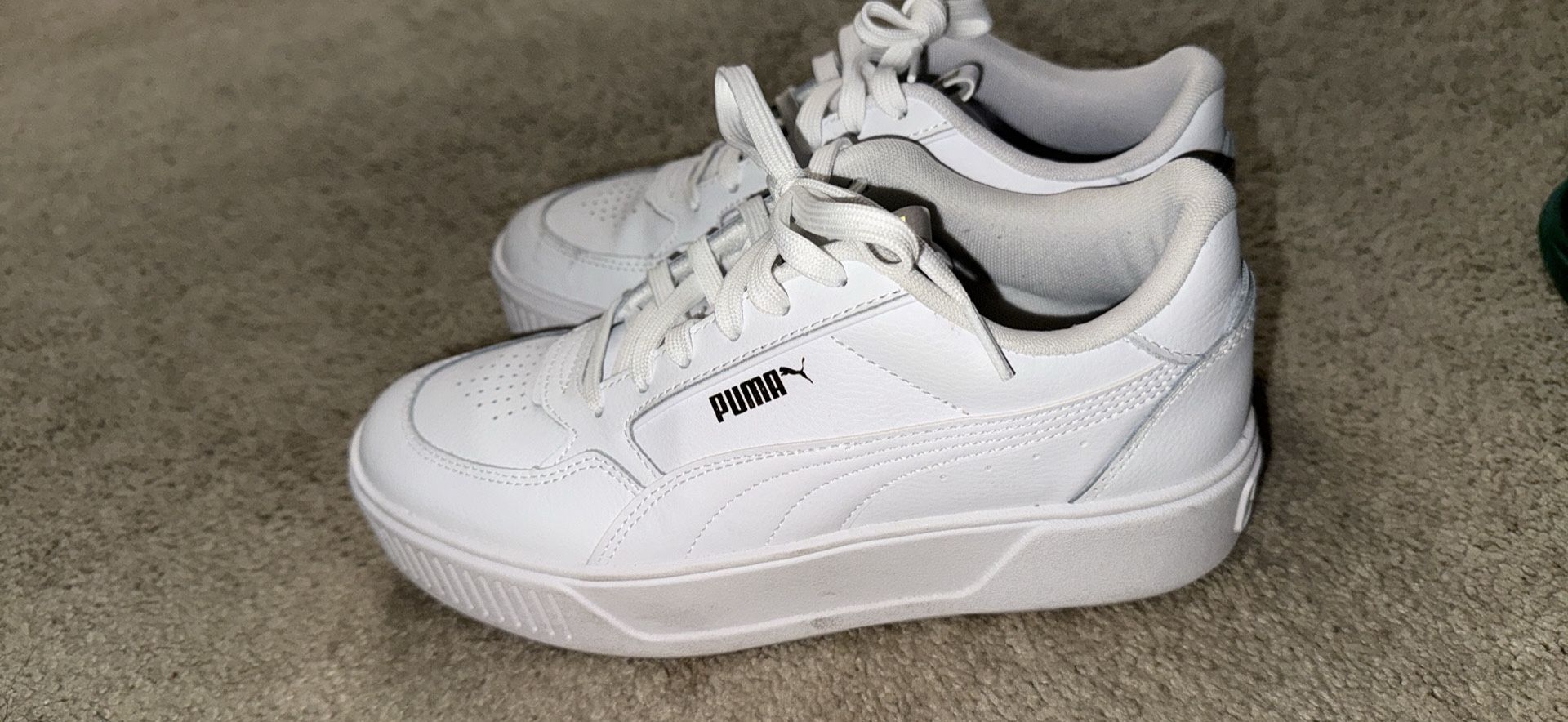 White Puma Sneakers