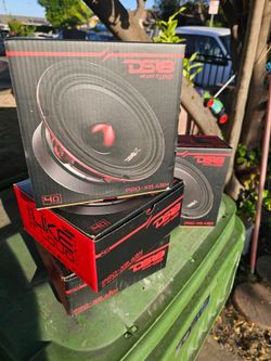 4 ds18 speakers 6.5s new firm $160