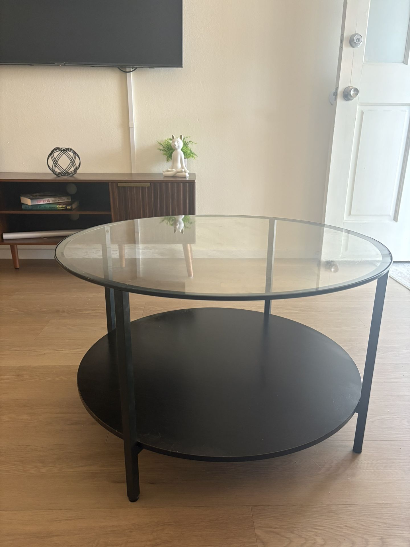 Glass Top Coffee Table