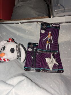Nightmare Before Christmas Flexfigs +Zero Plush