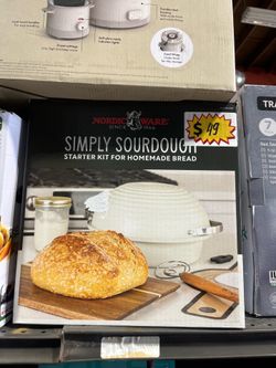 SIMPLY SOURDOUGH STARTER KIT FOR HOMEMADE BREAD