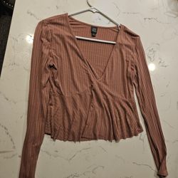 Light Pink Brownish Top
