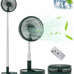 Primevolve portable oscillating standing fan.