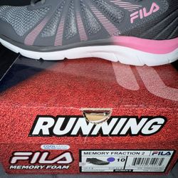 New Fila Memory Foam Size 10 Women’s 