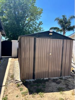 Patiowell 8x12 ft Metal Storage Shed