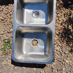 Utility Sink Stainless Steel Double-sided