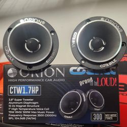 New!! Orion Bullet Tweeters 