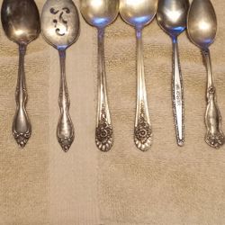 12 misc vintage flatware that can be recycled for beautiful jewelry pieces