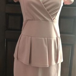 Bodycon Peplum Dress NEW Juniors M 
