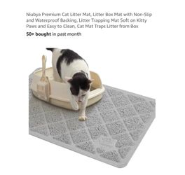 Brand new 23" x 14" Premium Cat Litter Mat
