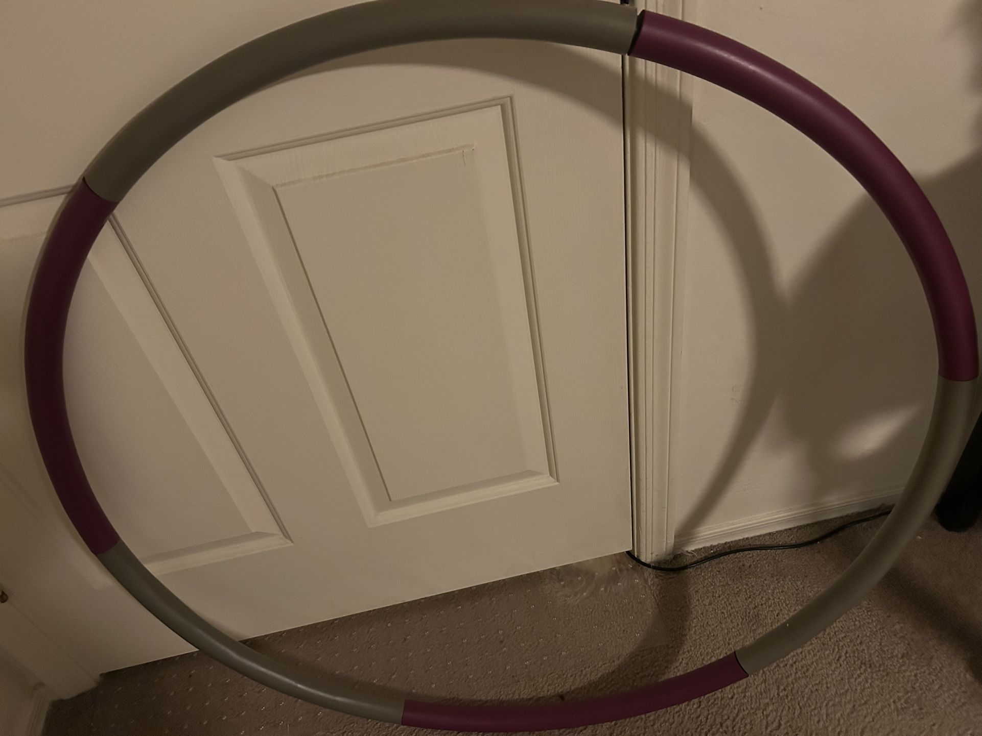 Weighted hula hoop