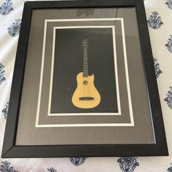 Mini Guitar With Frame