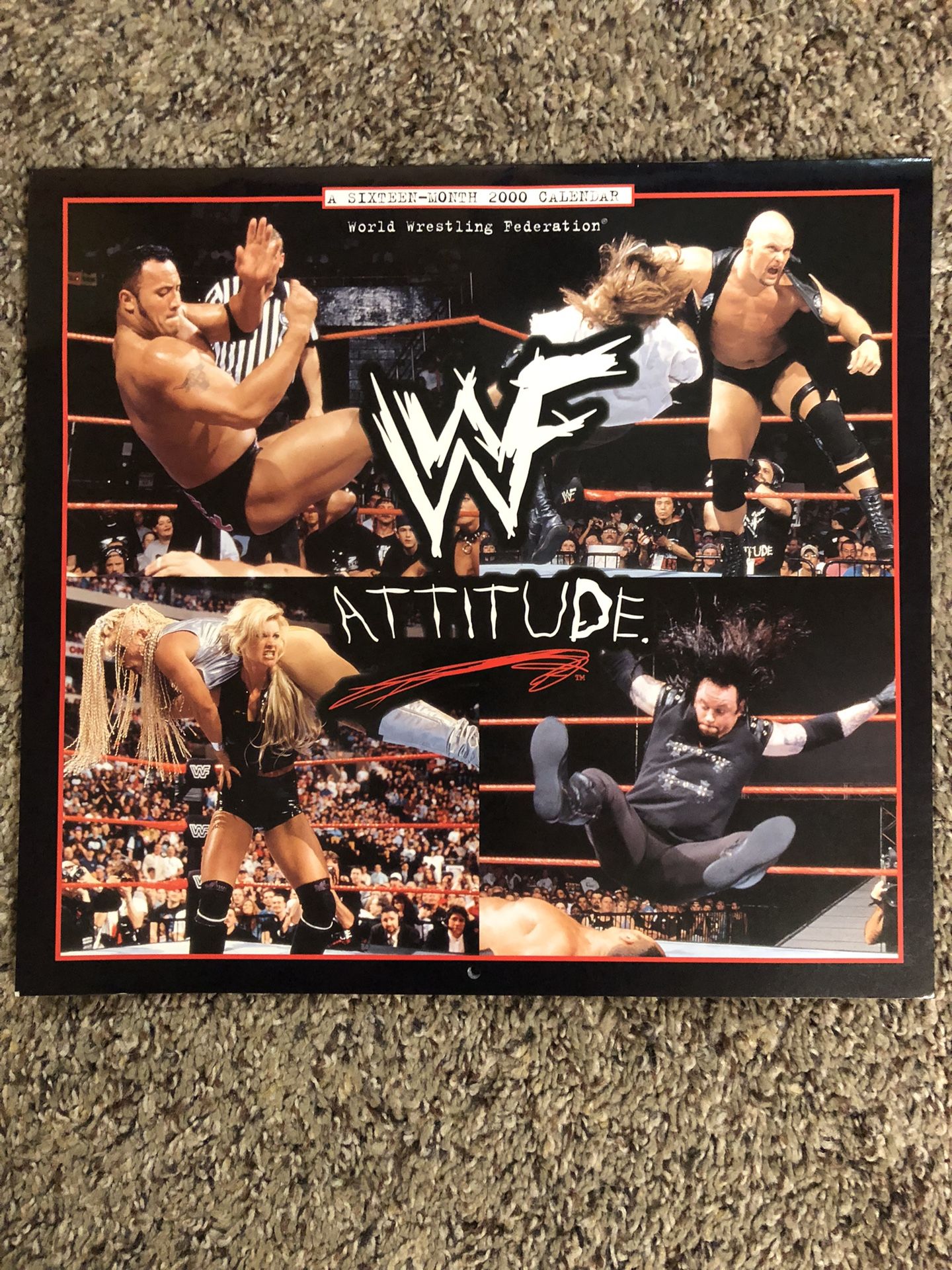 WWF Attitude Calendar 2000