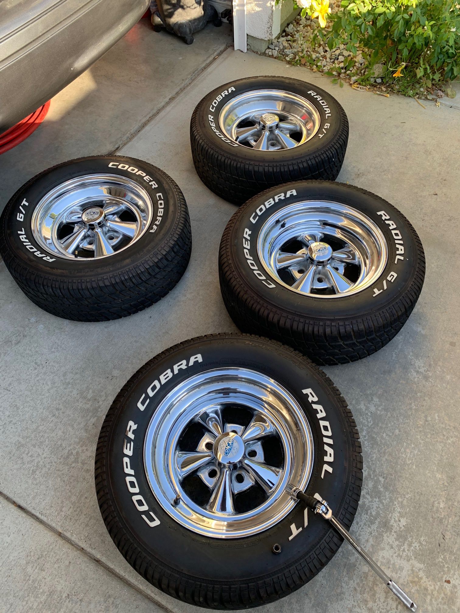 Cragar SS Rims and Cooper Cobra Tires Set for Sale in Beaumont, CA ...
