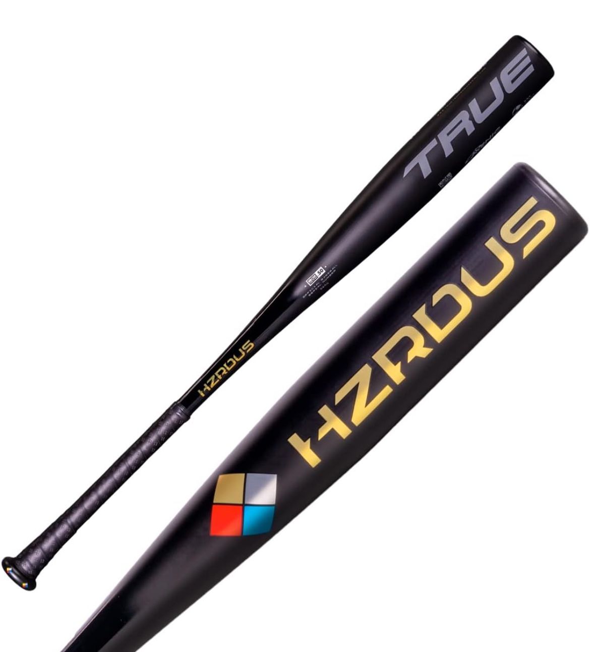 2022 TRUE Temper HZRDUS (-3) BBCOR Baseball Bat: BB22HZRB3