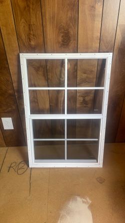 Absolutely new metal window 2 f x 3 f sliding door  with screen