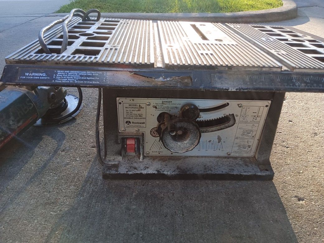Rockwell Table Saw 