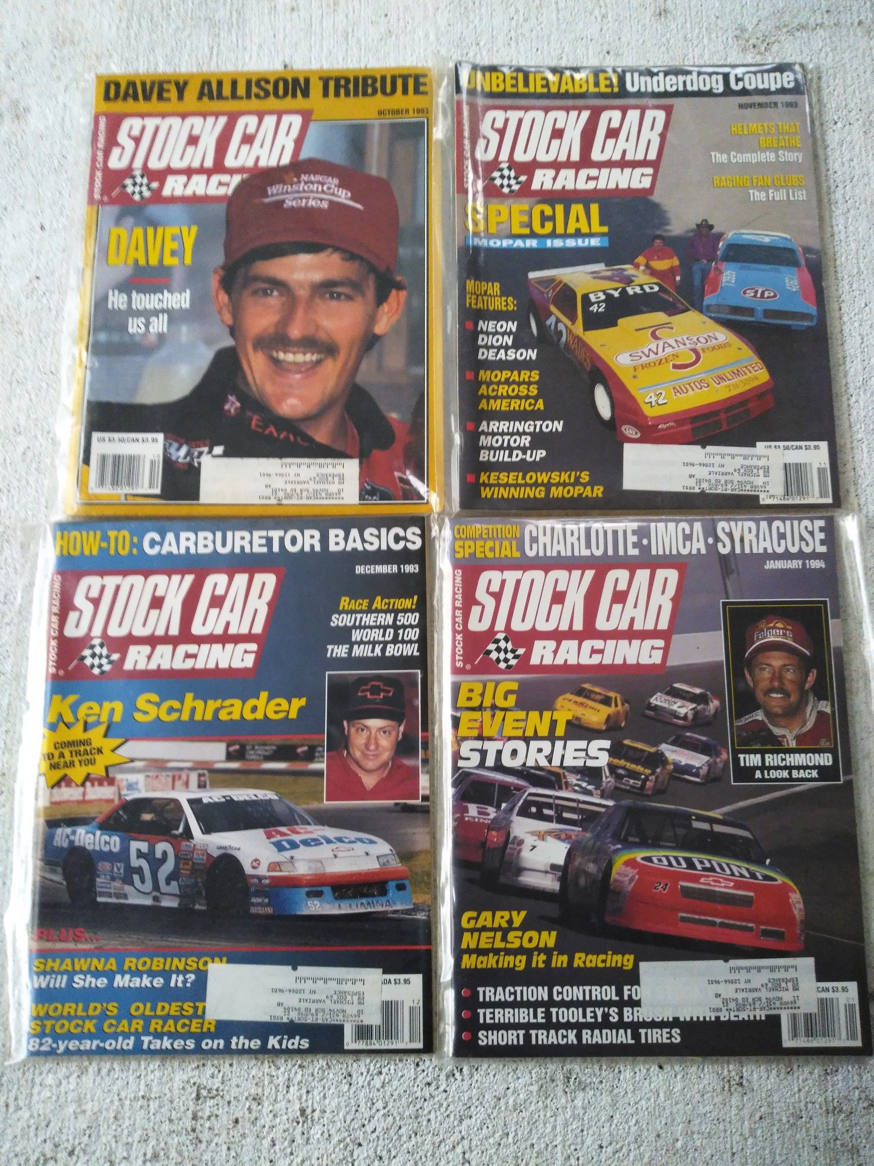 Racing magazines
