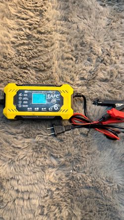 Battery Charger Maintainer Motorcycle Car Auto Trickle Charger 12/24v