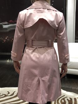 Brand New Bebe Pink Trench Coat Size S For Sale In West Hollywood Ca Offerup