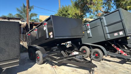 Hd 8 X 10 X 3 Dump Trailer On sale