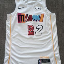 Nike NBA Miami Heat Jimmy Butler City Edition Swingman Jersey - Authentic Size M