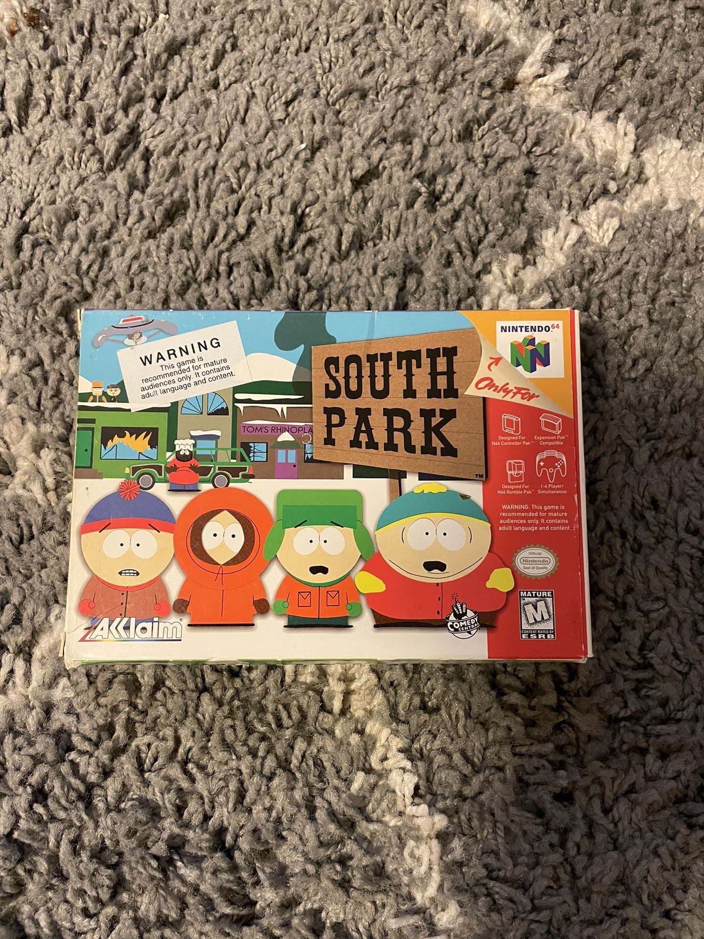 South Park for Nintendo 64 complete