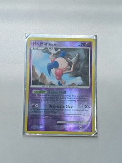Mr. Mime 37/147 DP Reverse Holo Pokemon Card