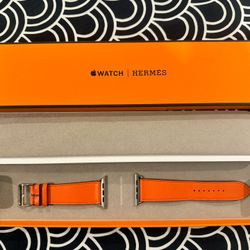 Apple Watch Hermes Leather Band 45mm