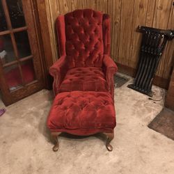Red Comfortable Couch Set For Sale 