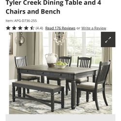 Dinning Room Table W/ Bench