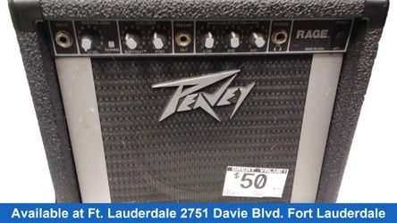 Peavey Rage Black Guitar Amplifier