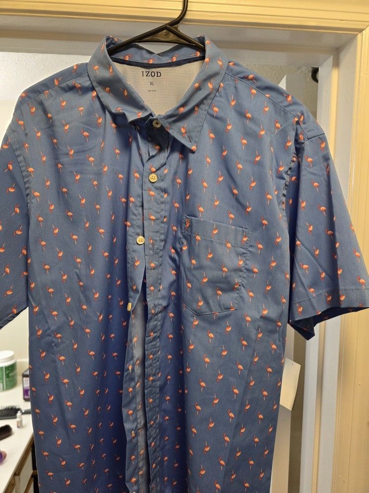 Men's Izod Flamingo Shirt