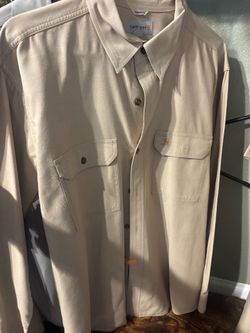 Carhartt Original Fit Long Sleeve Work Shirt - Size XL