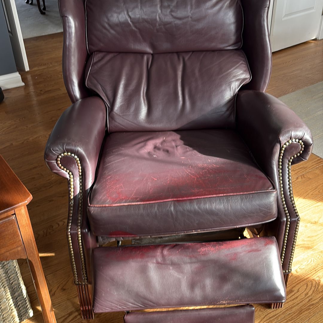 Thomasville Leather Chair