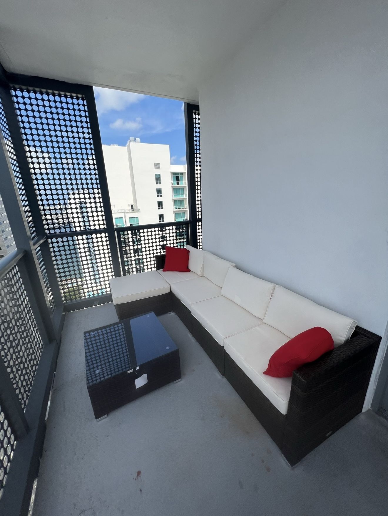 7-Piece Patio / Balcony Furniture Set + Outdoor Storage Tub 