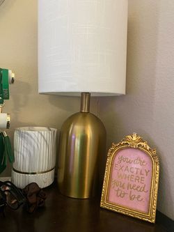 Reflective Gold Lamp!