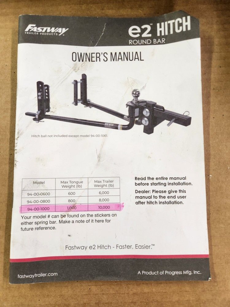 Distribution Hitch