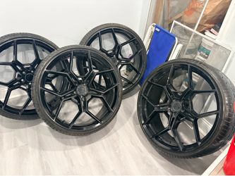 24” Blaque Diamond FF1085 Wheels & Tires – Set of 4