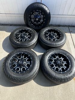 17” Mayhem Wheels & All Season Tires