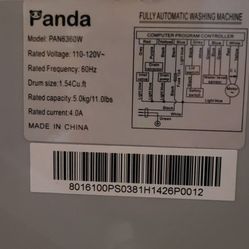RV Washer And Spin Dryer