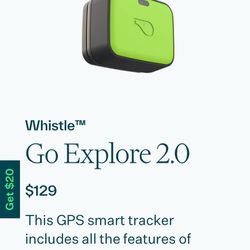 Whistle go Explore 2.0 Dog Gps Tracker New In Box 