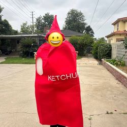 Ketchup Mustard Hot Dog Costumes 