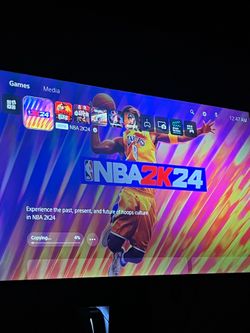 PlayStation 5 video game ps5 nba 2k24 basketball