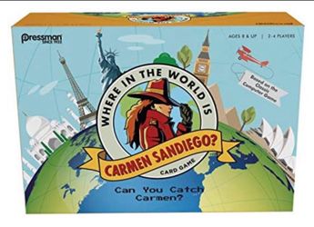 Collectible Carmen SanDiego (brand New Card Game)