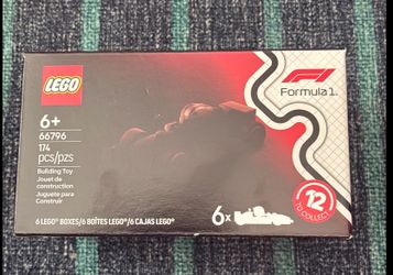 LEGO 66796 Formula 1 F1 Collectible Race Cars 6-pack New