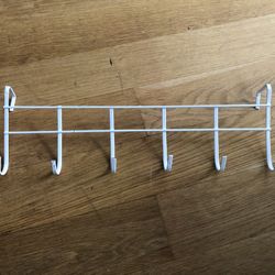 White Over Door Hooks