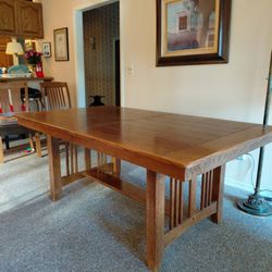 Mission Style Dining Table